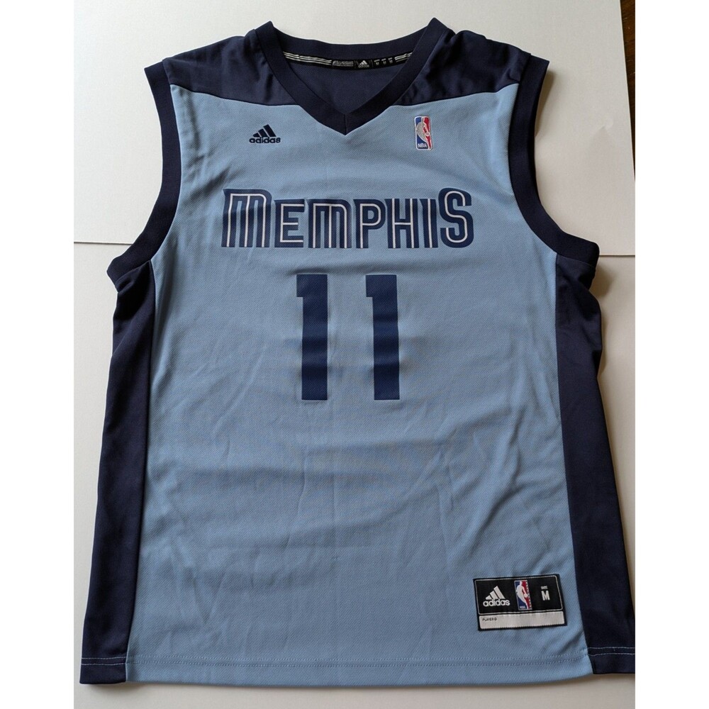 Used Size MediumAdidas Memphis Grizzlies Mike Conley Alternate Jersey Light Blue